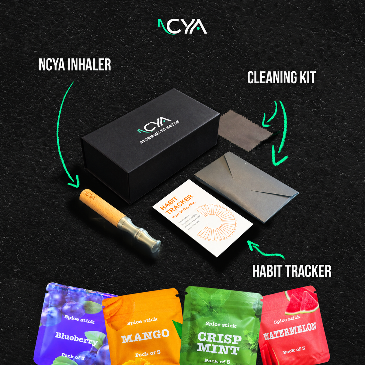 Original ivory kit with black NCYA box
